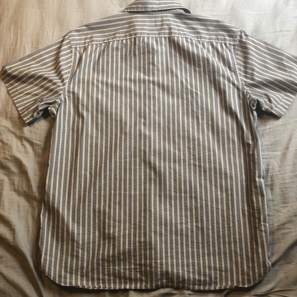 Brand: Banana Republic, Color: Blue/White, Size: XL Slim Fit - Picture 3 of 5